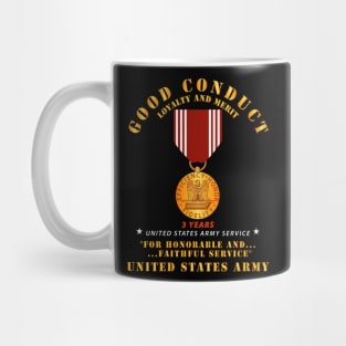 Army - Good Conduct w Medal Mug